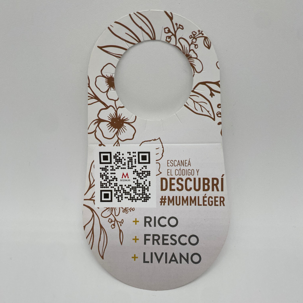 Collarin Mumm Leger QR