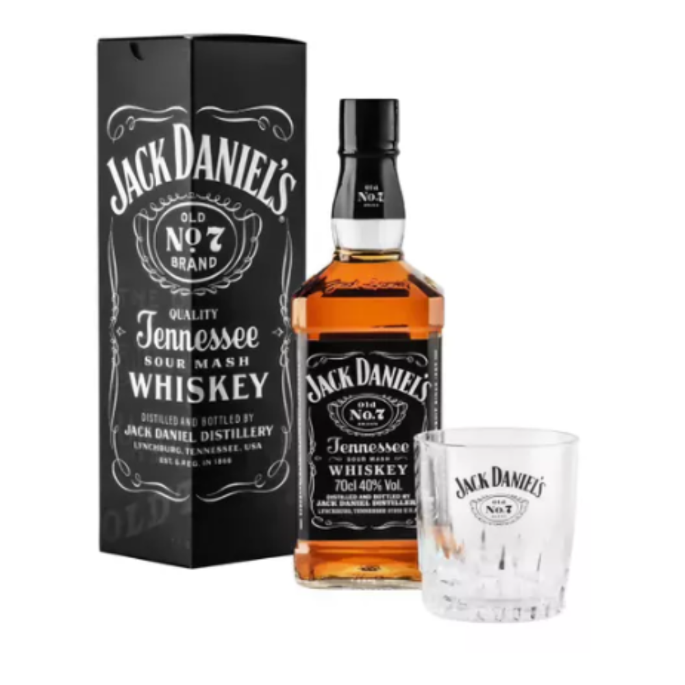 Jack Daniels 700 + Vaso Estuche